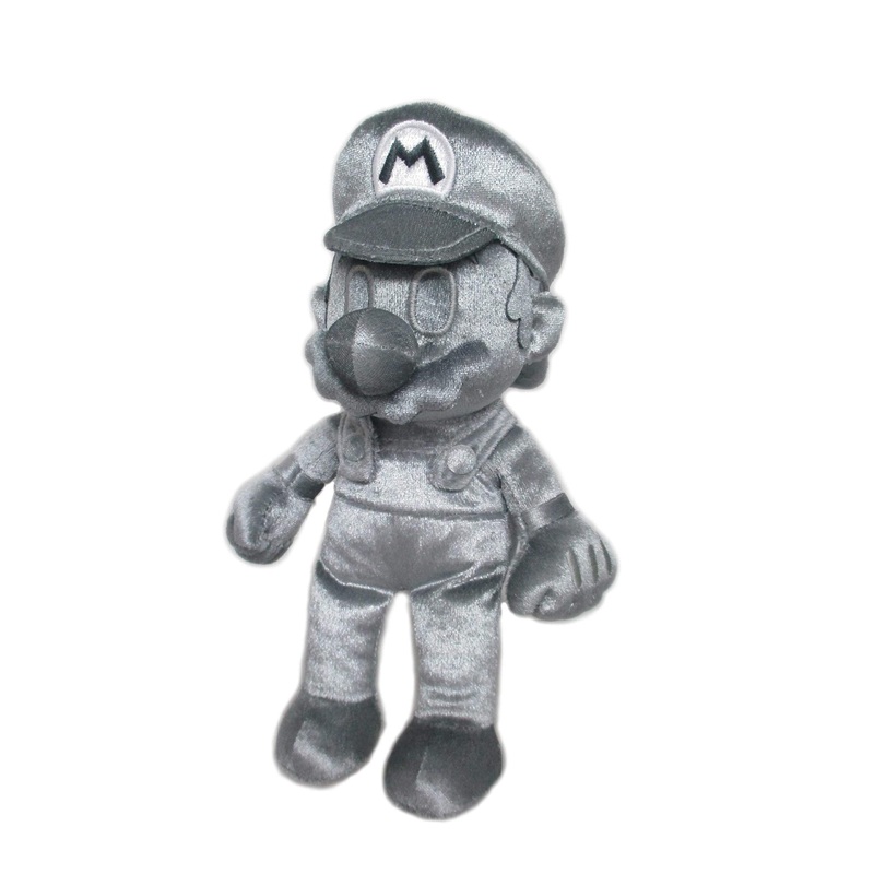 SAN-EI Super Mario All Star Collection Plush Doll Metal Mario S