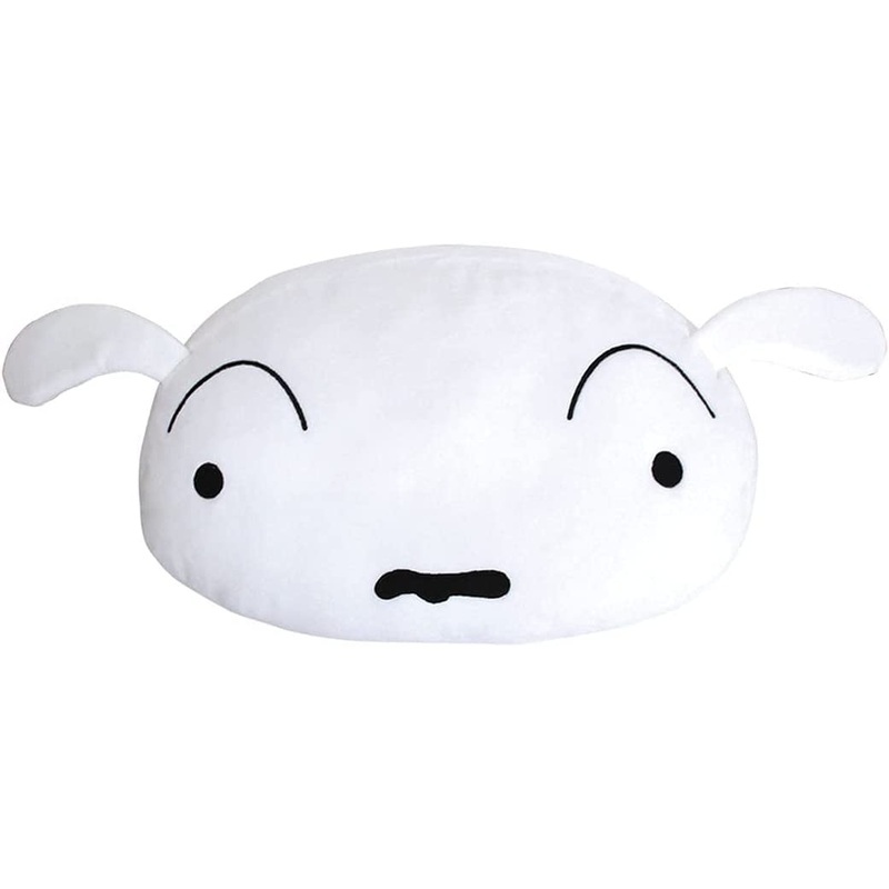 T'S Factory Plush Face Cushion Crayon Shin-Chan Shiro