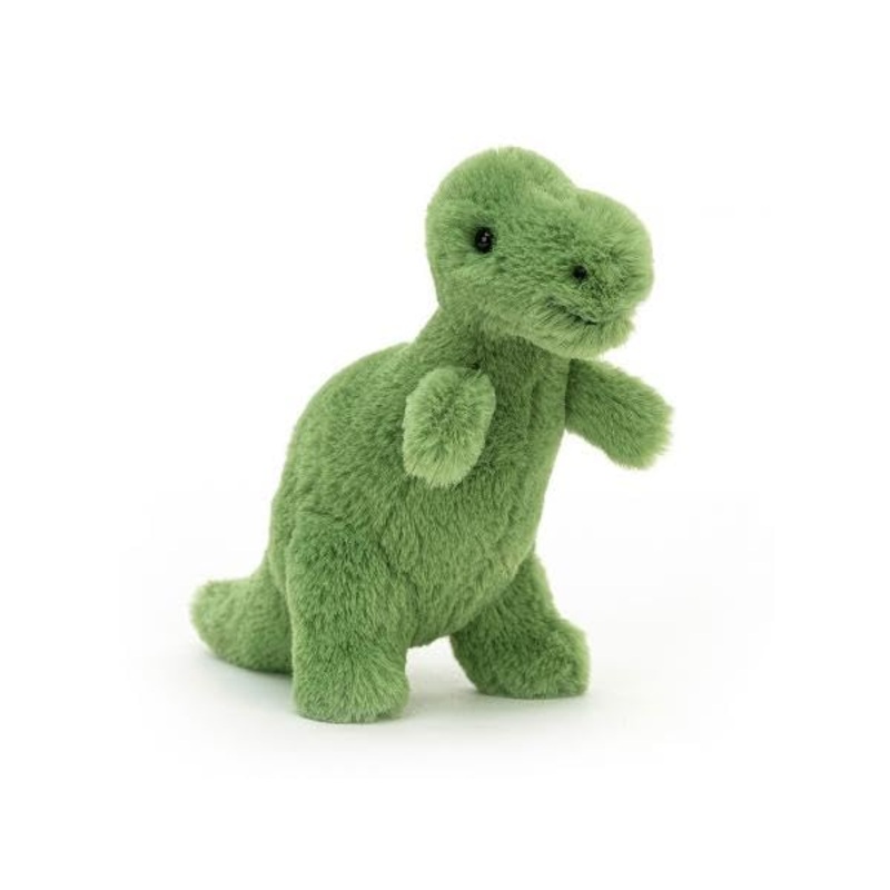 Jelly Cat Fossilly T-Rex Mini Plush Toy Dinosaur Gift for Baby Shower or Birthday