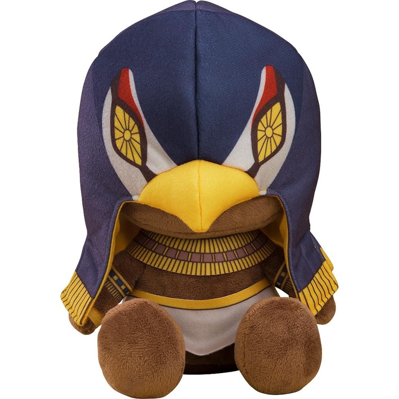 Red Orange Ennead Plushie Horus - Soft & Collectible Egyptian God Toy