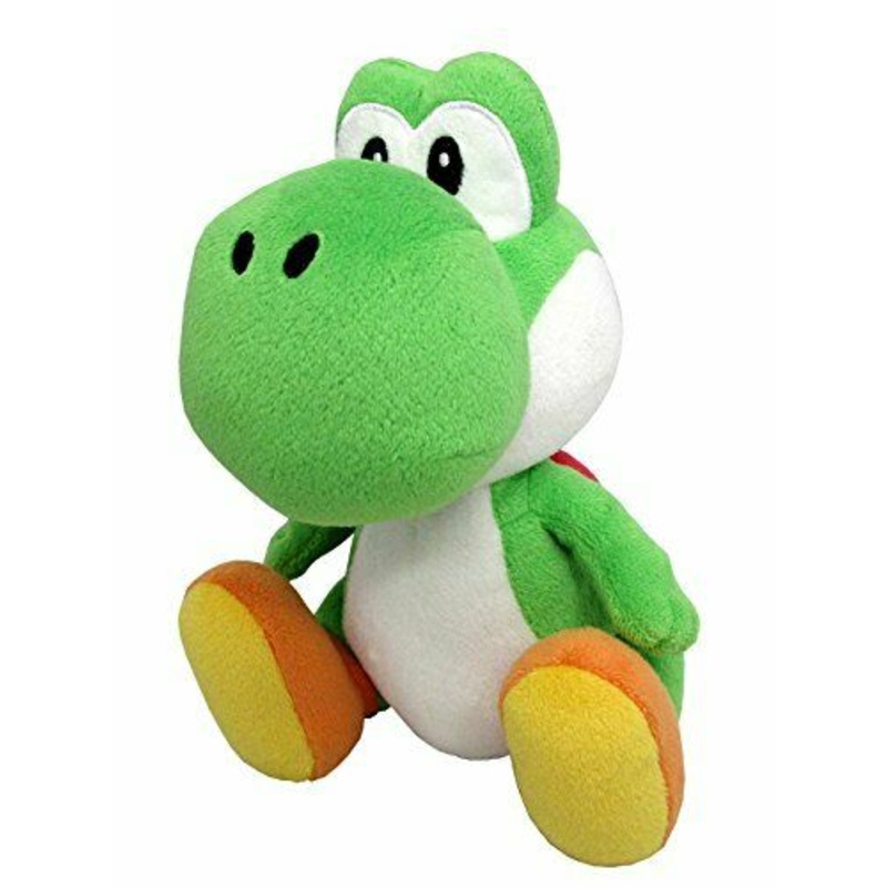 San-ei Boeki Super Mario All Star Collection Plush Yoshi S