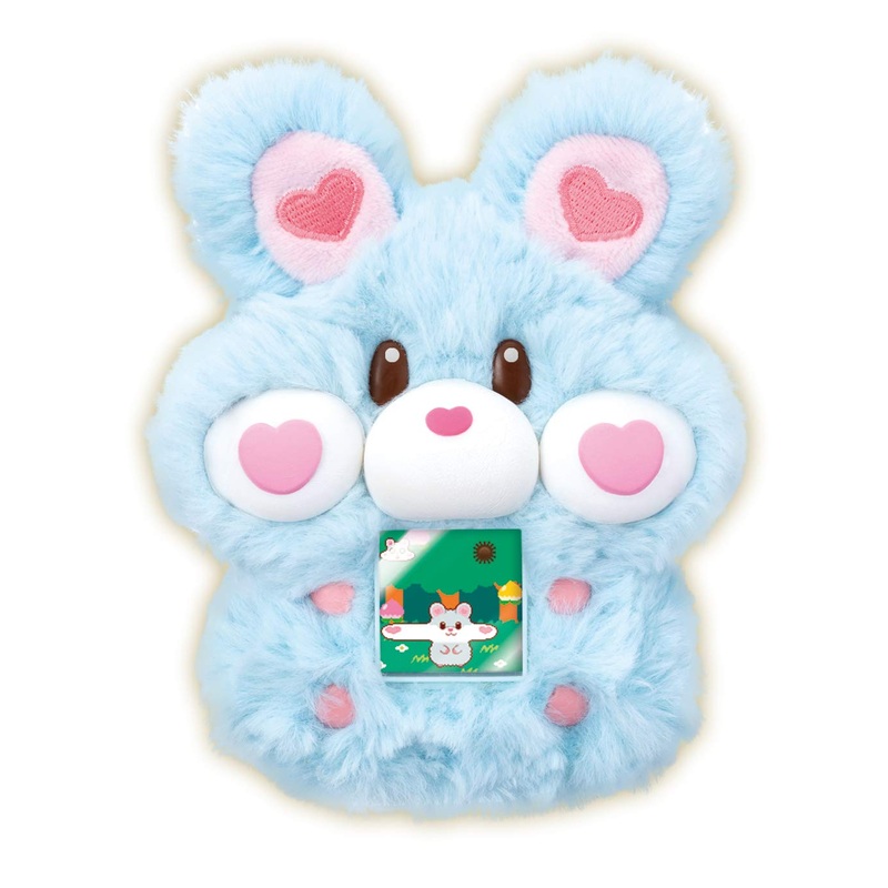 Sega Toys Mocchimaruzu Hamster Cotton Blue Mocchifuwa Pet Japanese Cotton Squishy
