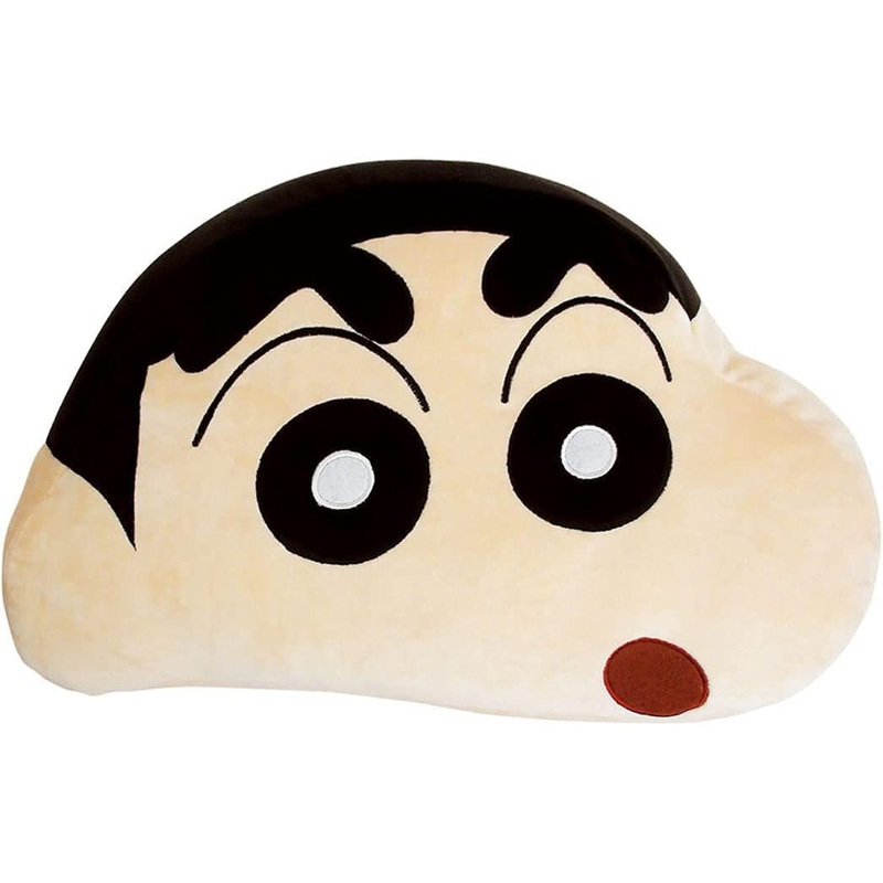 TS Factory Crayon Shin-Chan Sticky Face Cushion Crayon Shin-Chan Approx. H300 X W480 X D165Mm Ks-5529126Sn