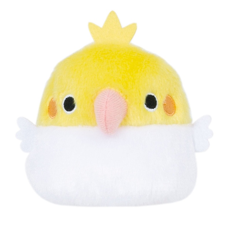SAN-EI 092137 Tori-Dango Plush Doll Okame Inko Cockatiel Tjn