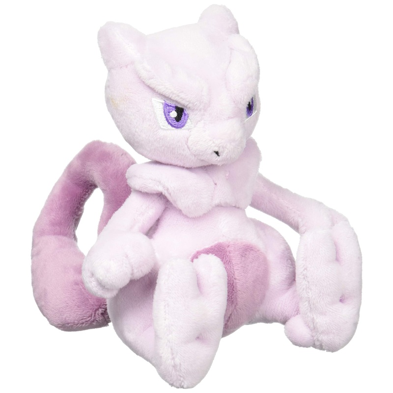 POKEMON CENTER ORIGINAL  Plush Doll Pokemon Fit Mewtwo