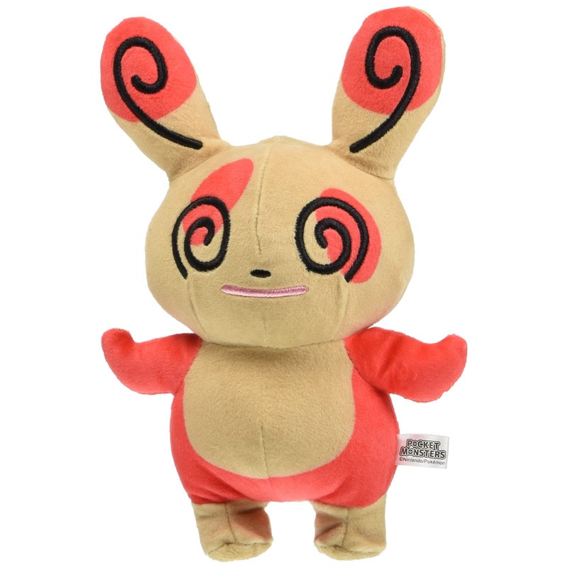 SAN-EI Pokemon All Star Collection 11 Plush Doll SpindaEEatcheelEEs