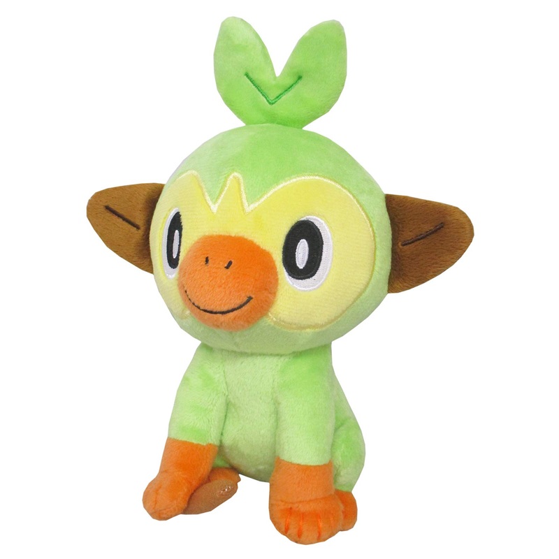 SAN-EI Pokemon All Star Collection Grookey Plush Toy S