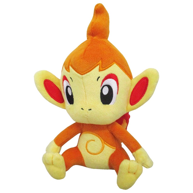 SAN-EI Pp88 Pokemon Plush Doll All Star Collection Chimchar Hikozaru S Tjn