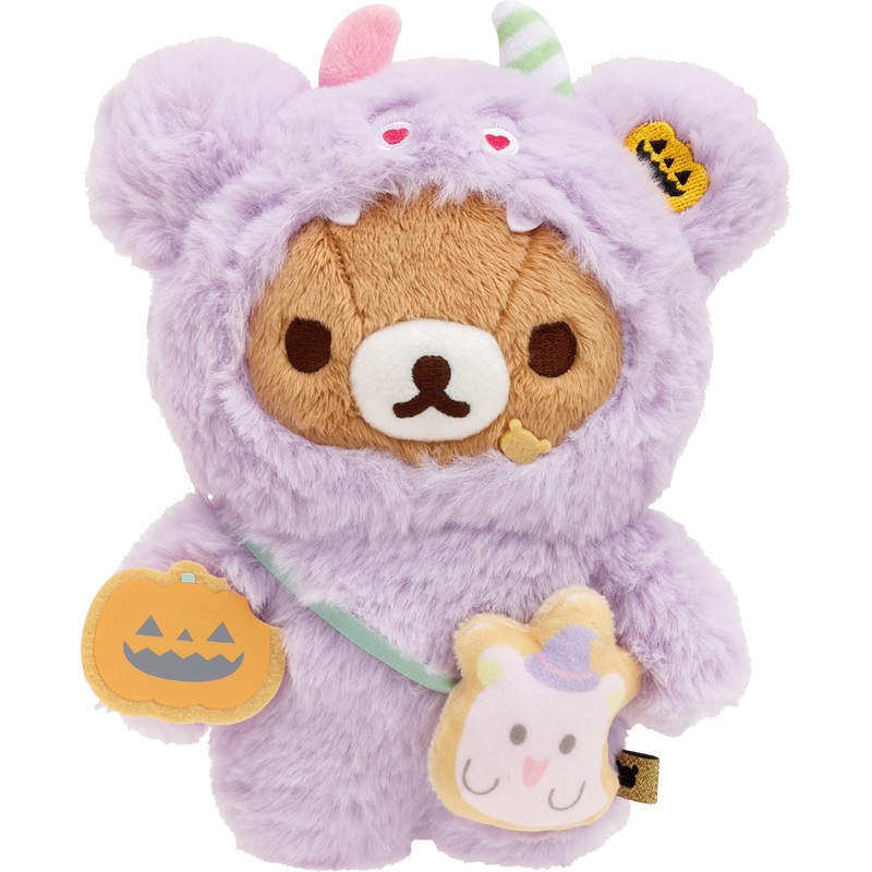 San-X Rilakkuma Hungry Monster Halloween Plush Model Mf62401