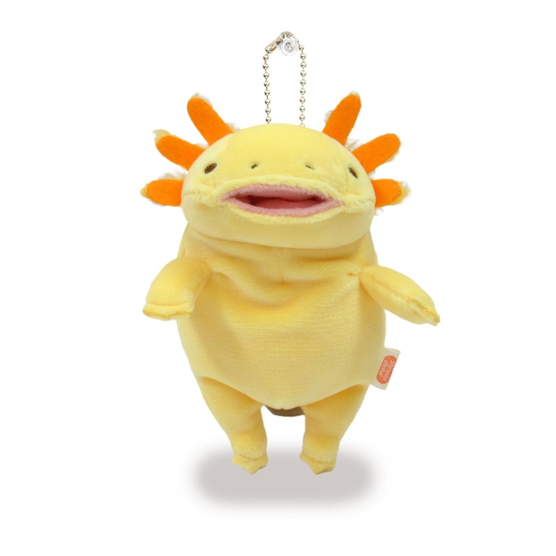 Shinada Global Modowai Mini 7x5x14cm Axolotl Plush Toy from Mochi Series