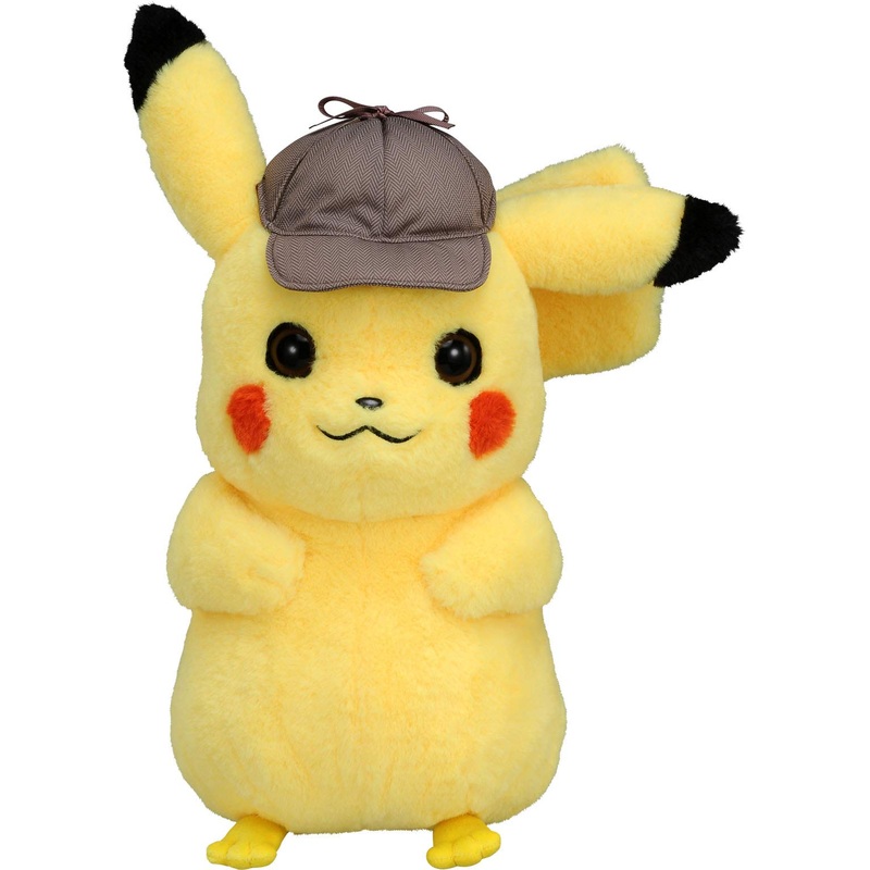 TAKARA TOMY Pokemon Detective Pikachu 1/1 Scale Plush Doll