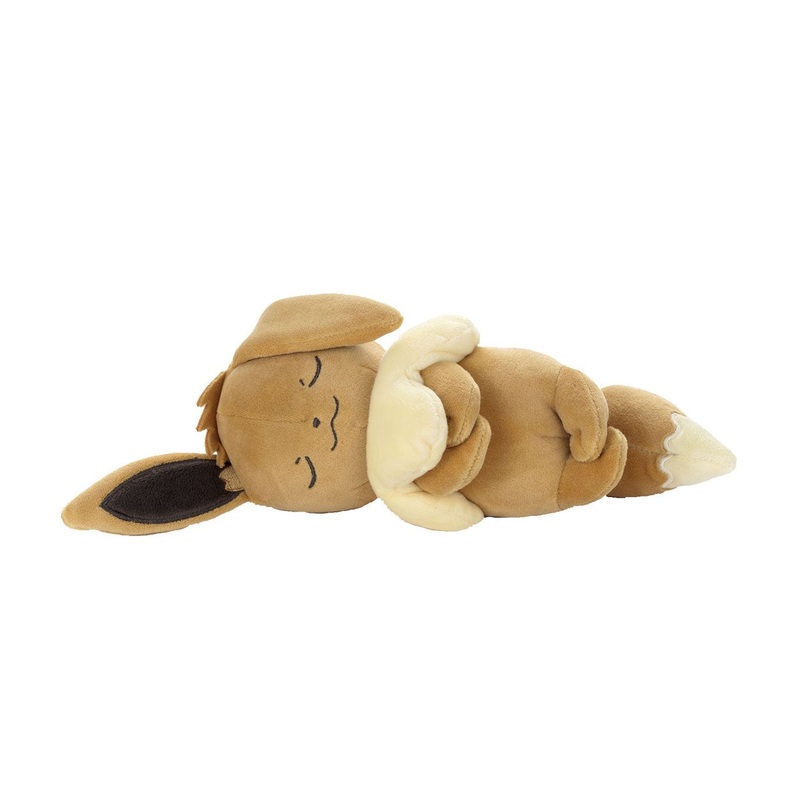 Pokemon Sleeping Friend Plush Toy Takara Tomy Arts Japan Eevee 28Cm