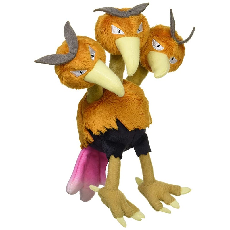 Pokemon Center Original Plush Dodrio 17x13x7cm