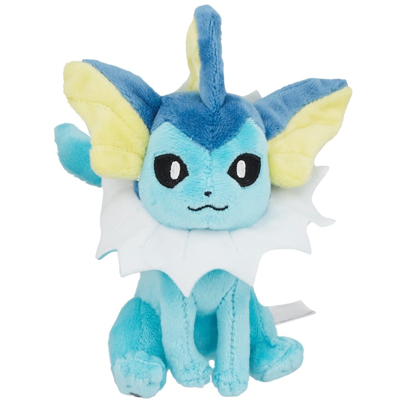 Pokemon Center Vaporeon Plush 15x14x6.5cm