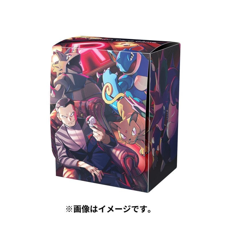 Deck Case Giovanni Pokmon Card Game