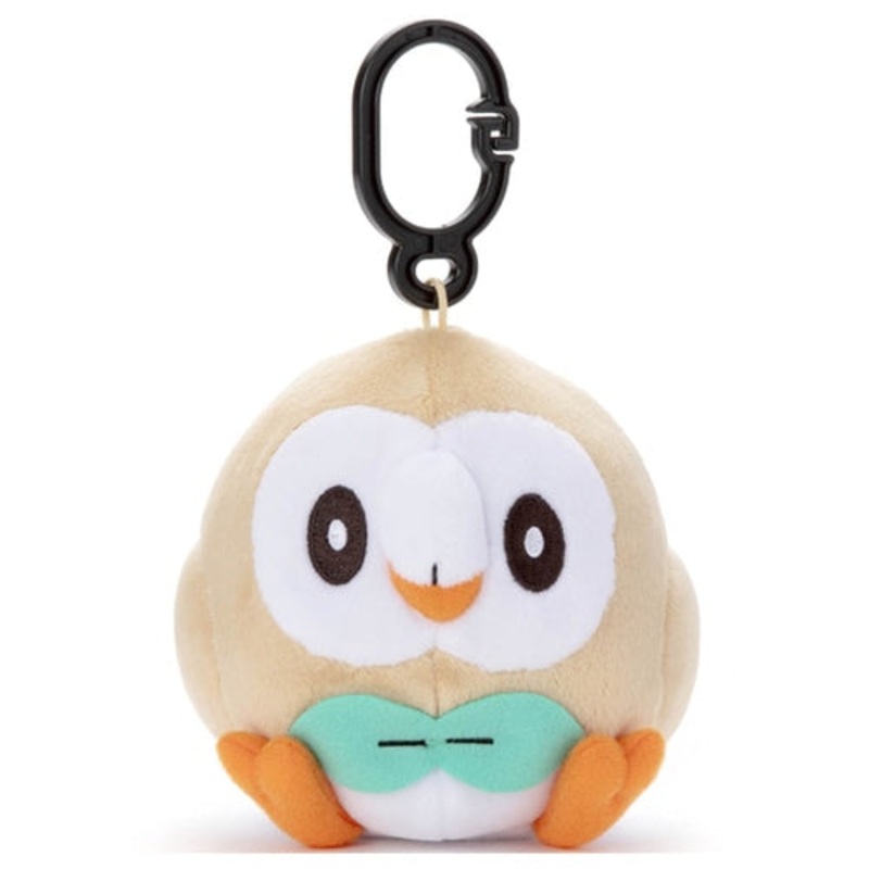 Pokemon Sound Plush Rowlet Toy - Interactive and Cuddly Collectible Plush