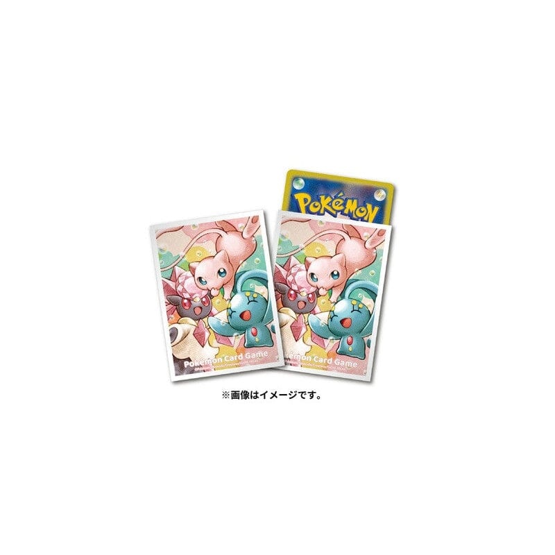 Card Sleeves Mew, Manaphy And Diancie Pokmon Card Game