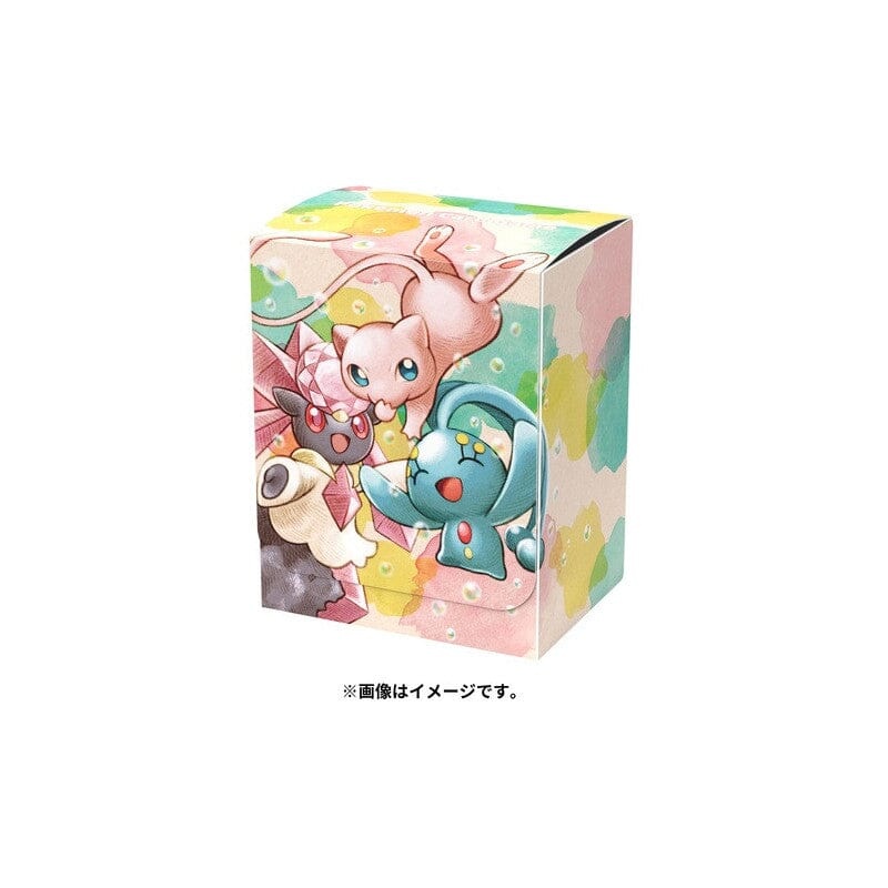 Deck Case Mew, Manaphy And Diancie Pokmon Card Game