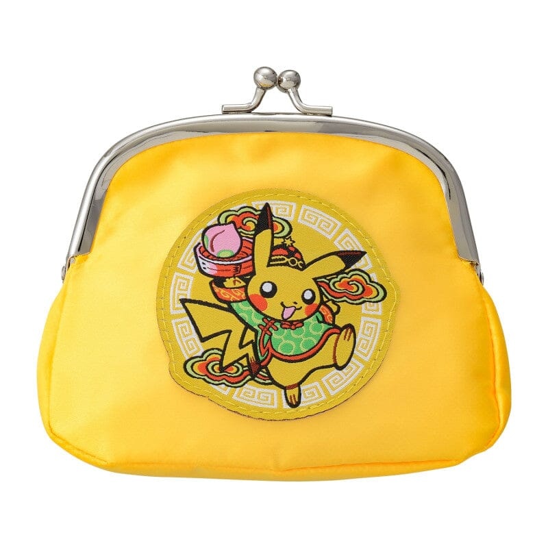 Pikachu and Mienfoo Coin Purse Pikachu Hanten
