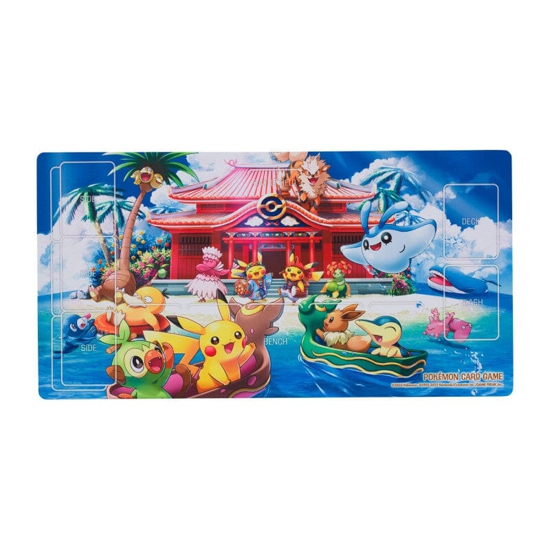 Rubber Playmat Pokmon Center Okinawa Pokmon Card Game