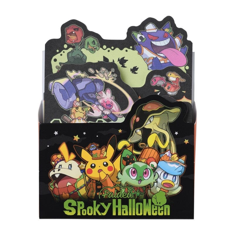 Memo Set Die Cut Pokmon Paldea Spooky Halloween