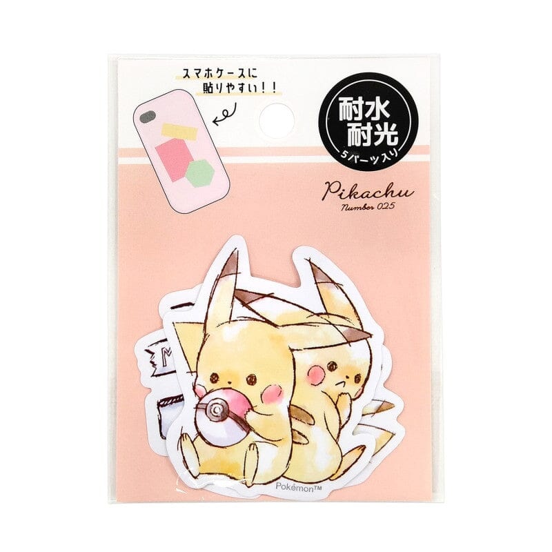 Pikachu number025 Mini Decoration Collage Sticker Pikachu A