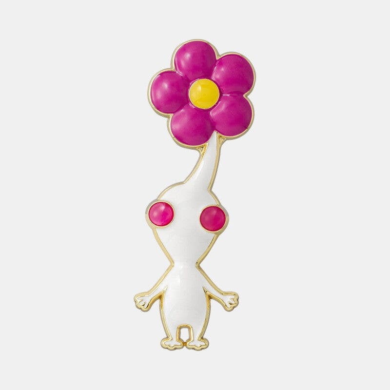White PIKMIN Badge