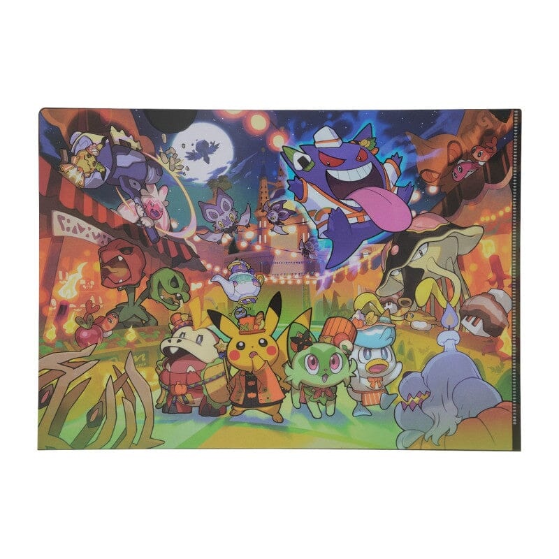 A4 Gimmick Clear File Paldea Spooky Halloween