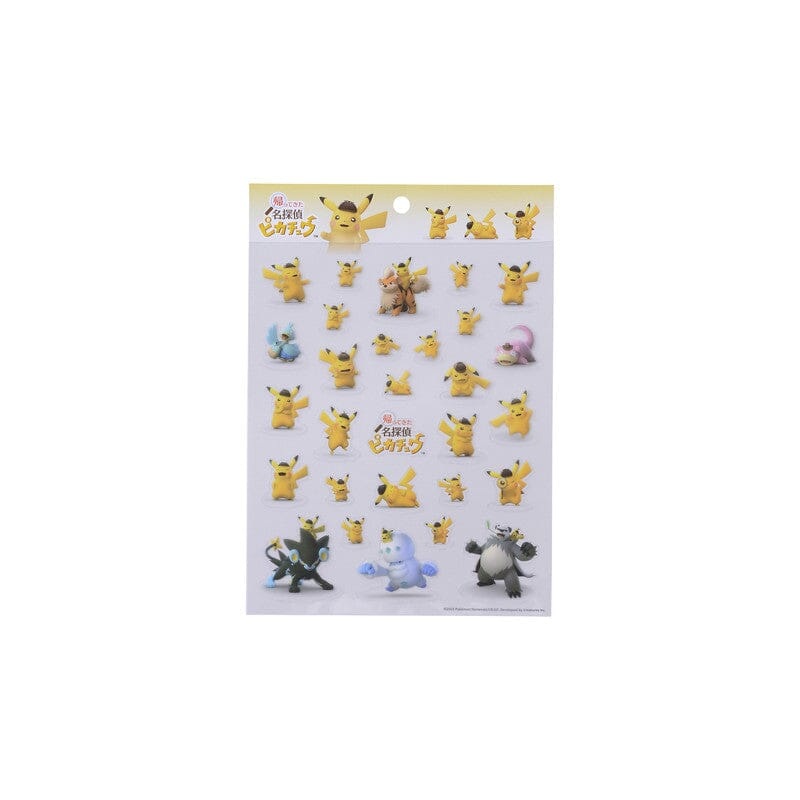 Detective Pikachu PET Sticker Page Detective Pikachu Returns