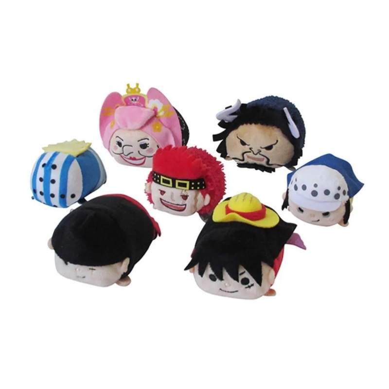 ONE PIECE Plush Mugi Mugi Otedama Premium - Onigashima Set -
