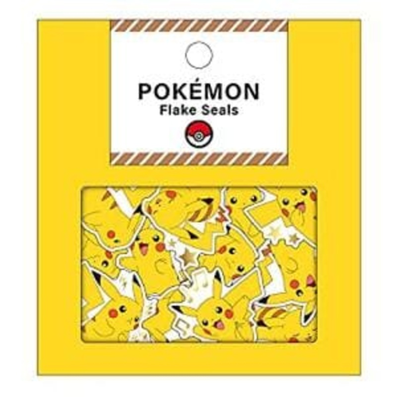 Pikachu POKEMON FLAKE SEALS Stickers