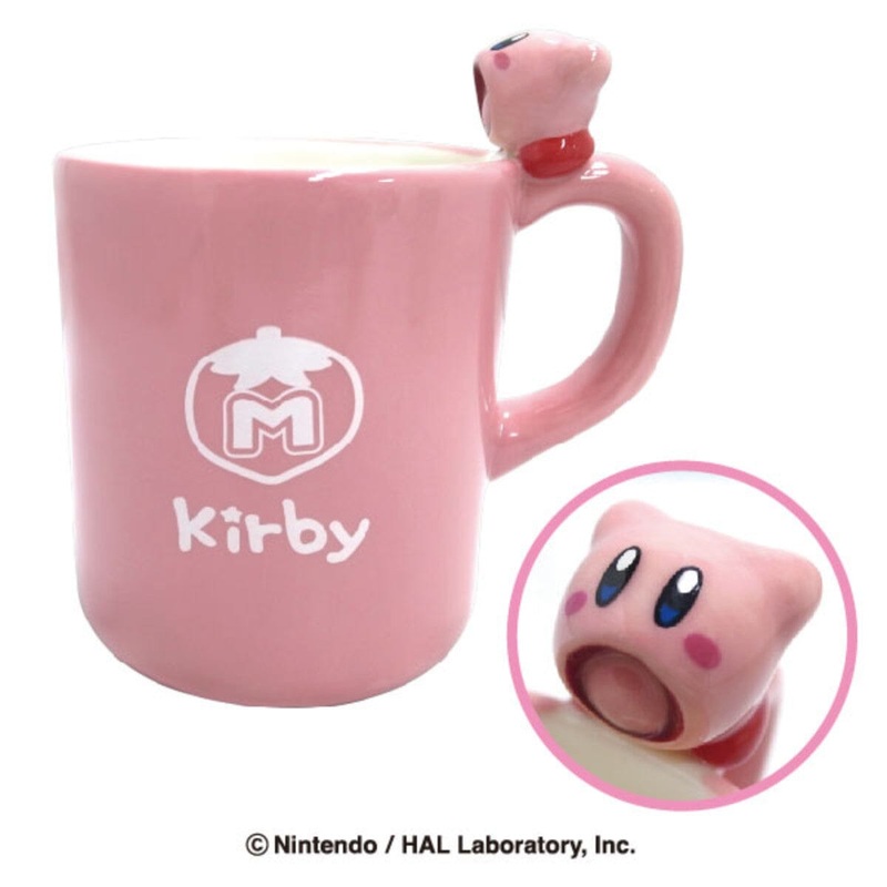 Kirby Nokkari Mug Suikomi (Inhaling) - Kirby of the Stars