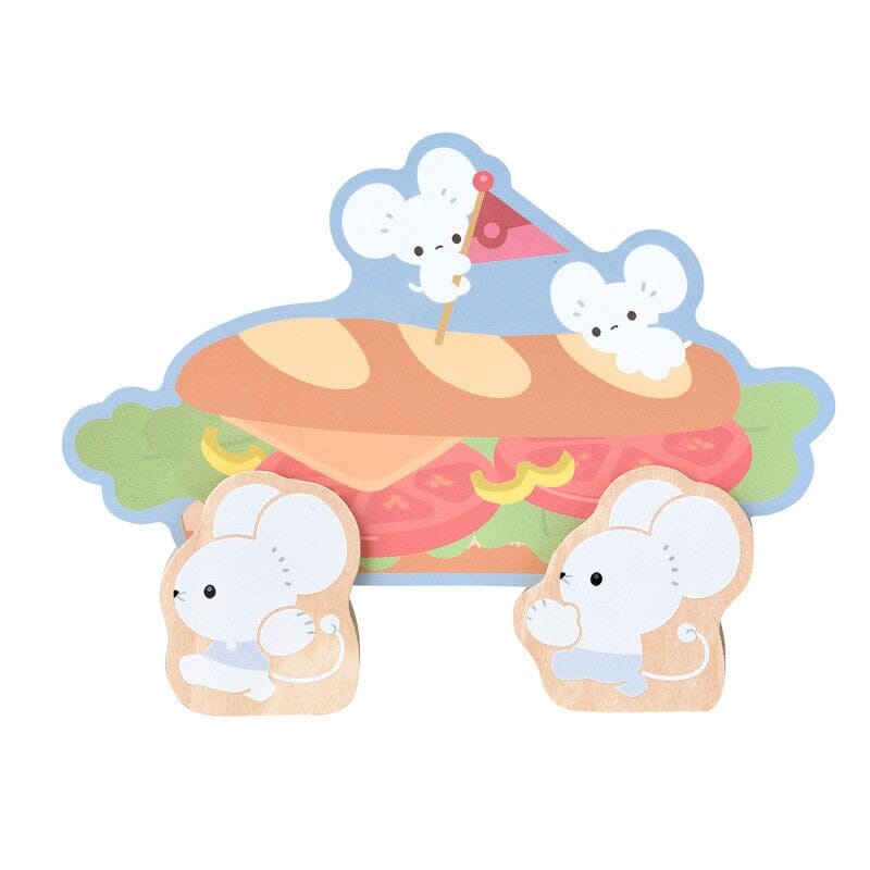 Memo Stand & Message Card Set WAKKA de IKKA