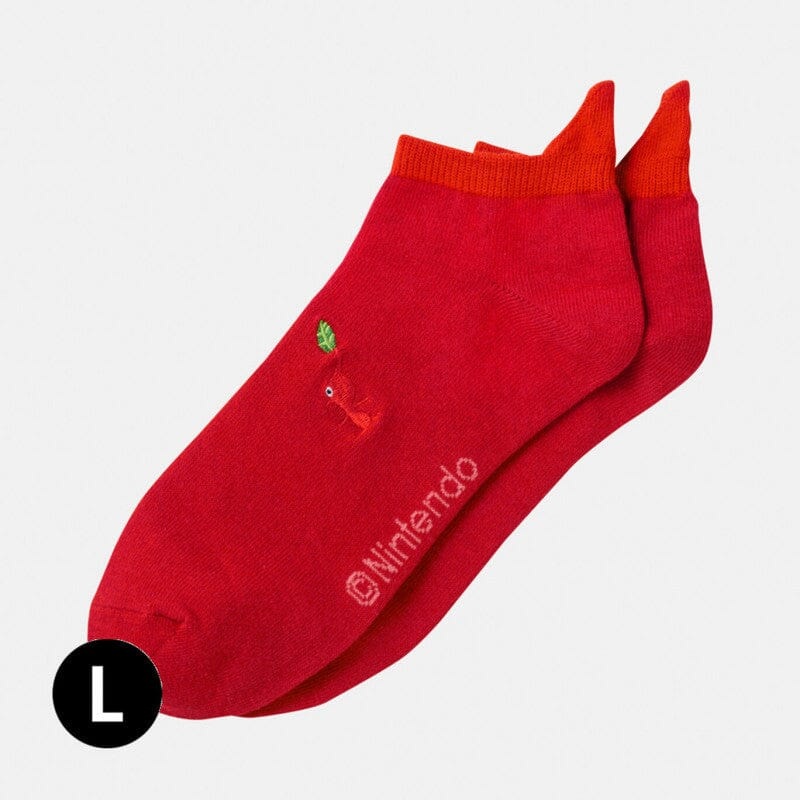 Red Pikmin Sock L Size