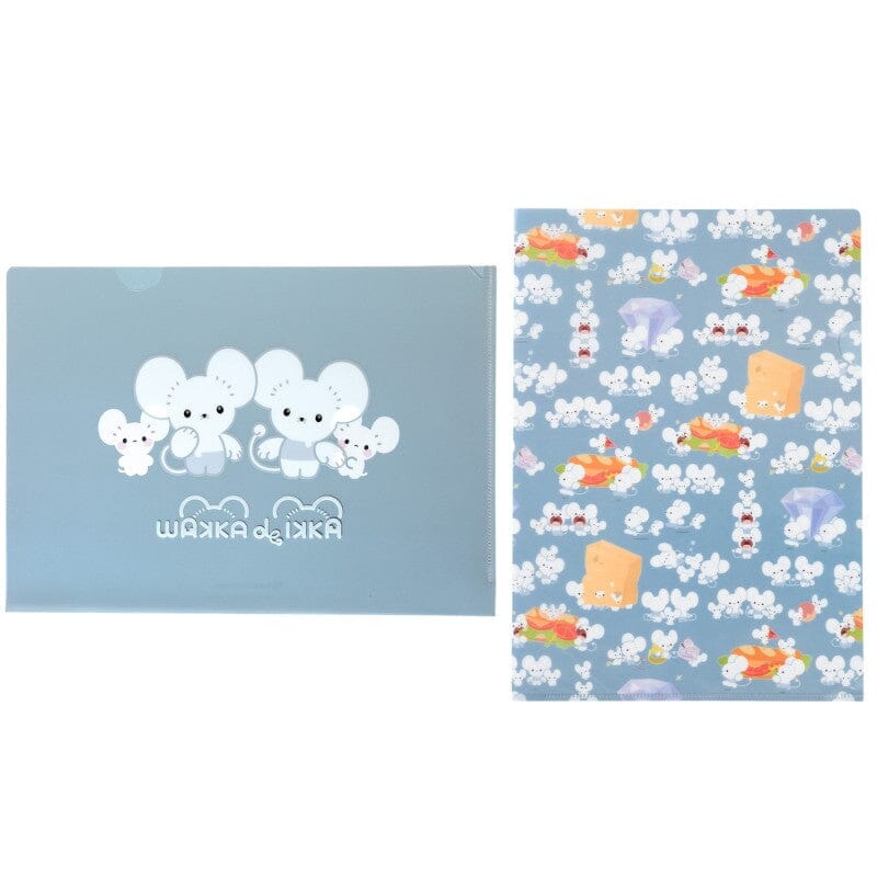 Tandemaus, Maushold A4 Clear File Set of 2 WAKKA de IKKA