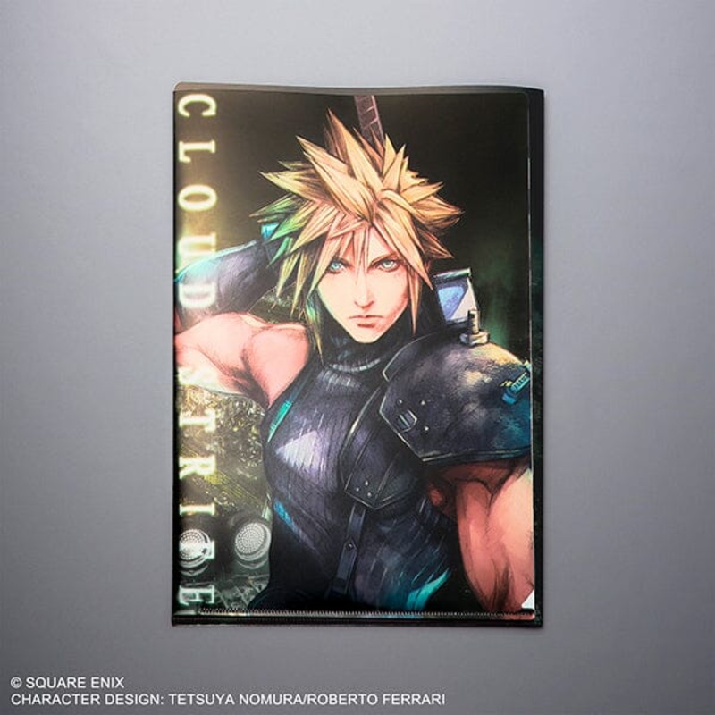 Cloud Strife Final Fantasy VII Remake Metallic File