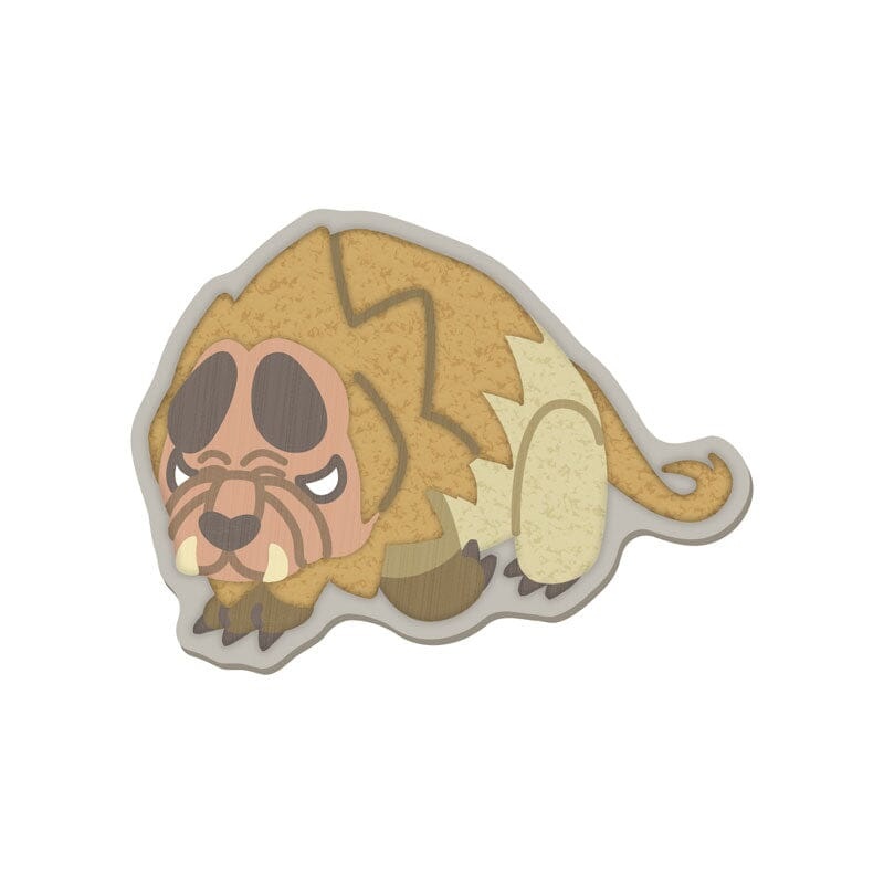 Doshaguma MonDefo Sagara Embroidery Sticker - Monster Hunter