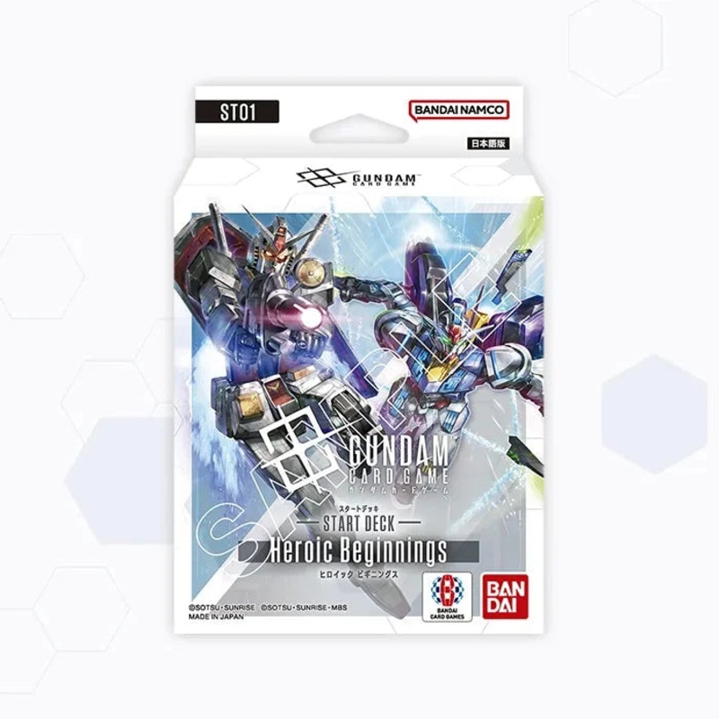 Starter Deck Heroic Beginnings (ST01) - GUNDAM Card Game