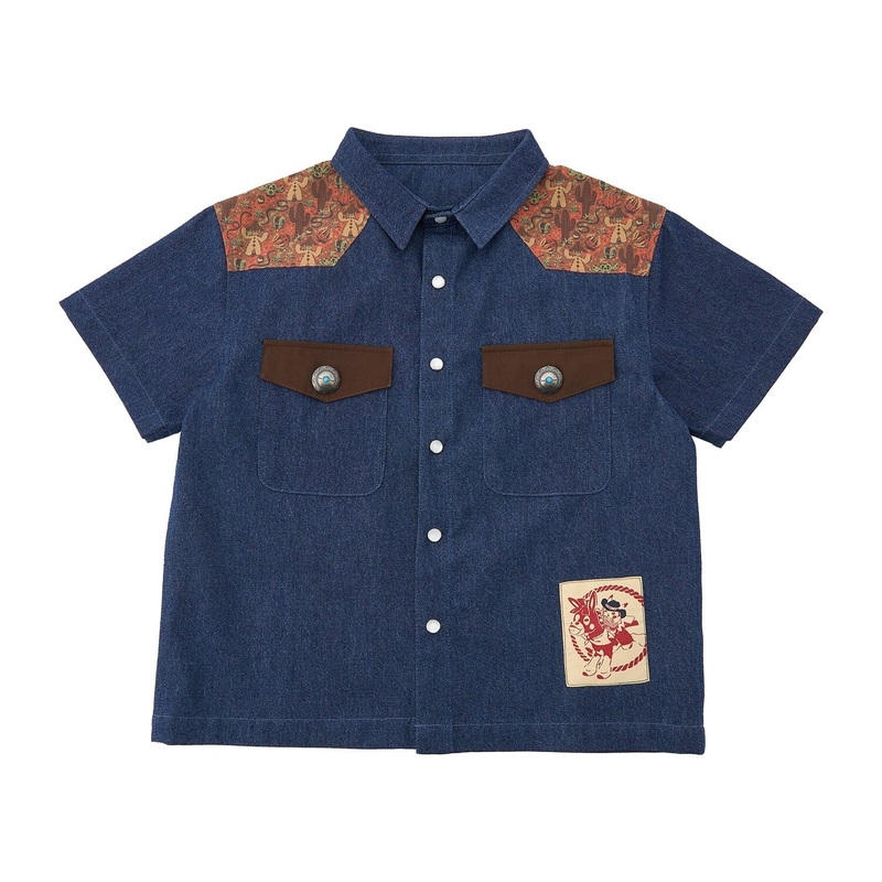 Western Shirt (130) Run Run ! Desert