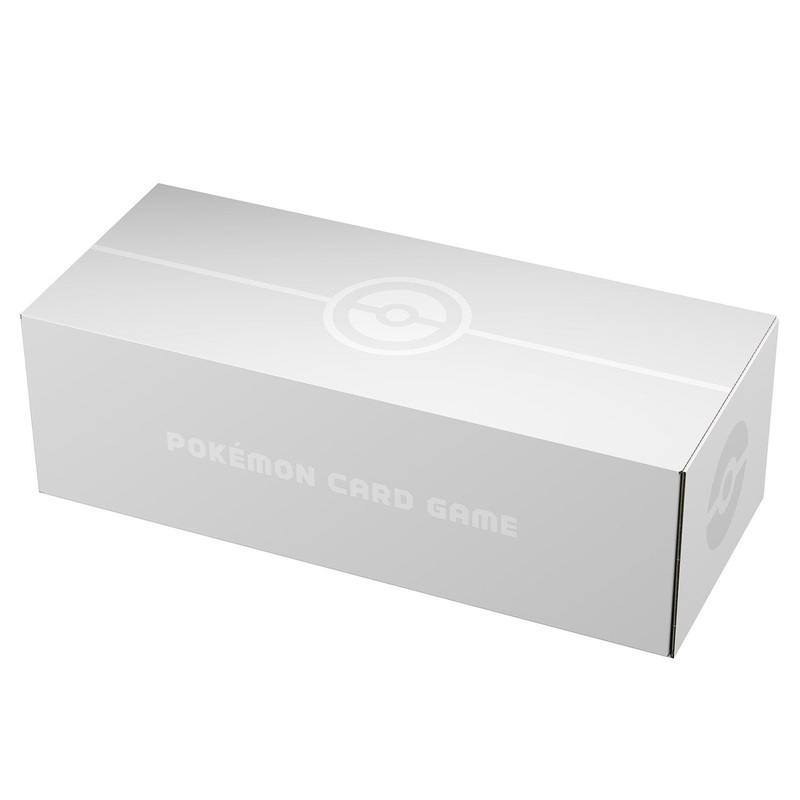 Long Card Box White - Pokmon Card Game
