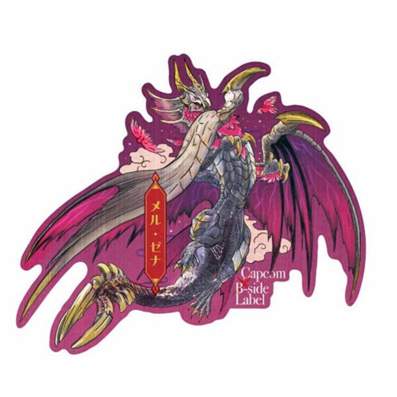 Malzeno CAPCOMB-SIDE LABEL Sticker (Artwork) Monster Hunter