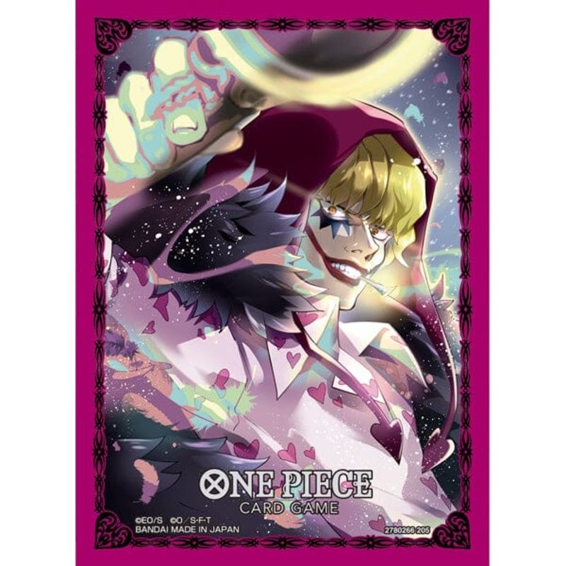 Official Card Sleeves 11 Donquixote Rosinante - ONE PIECE Card Game