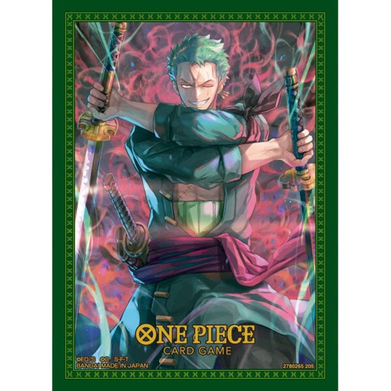 Official Card Sleeves 11 Roronoa Zoro - ONE PIECE Card Game
