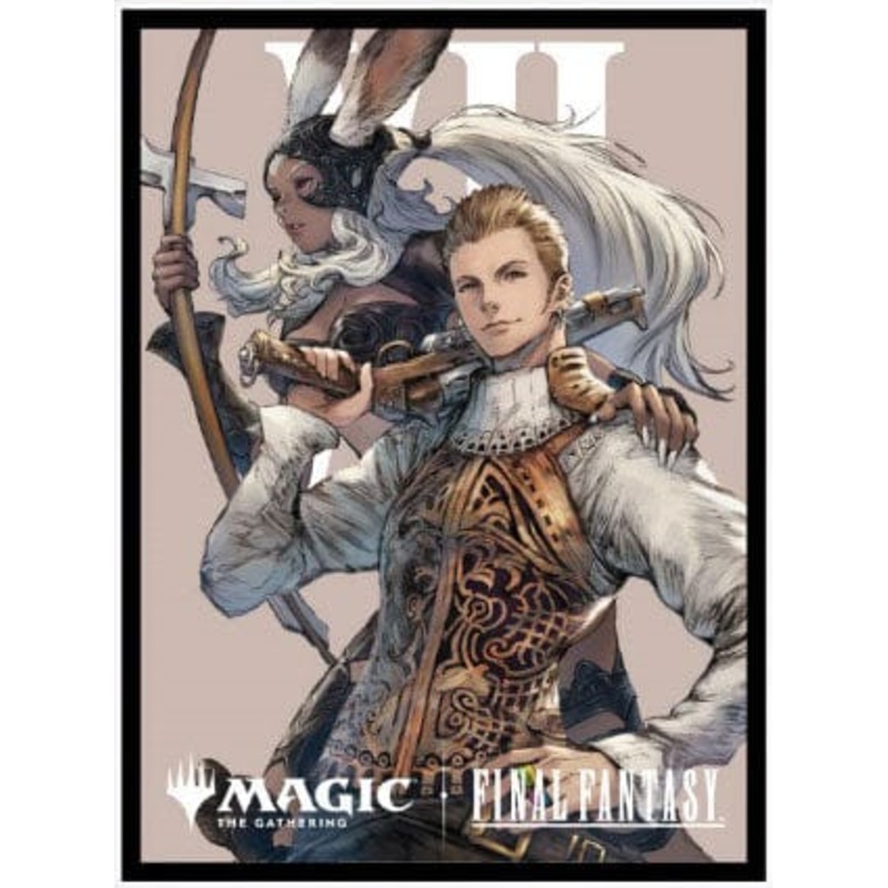 Players Card Sleeve MFS-13 Character Borderless Version "Balthier and Fran" - Magic: The Gathering x FINAL FANTASY