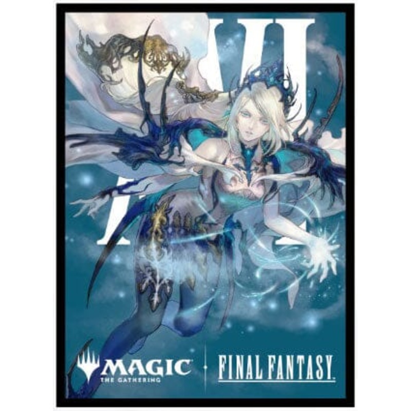 Players Card Sleeve MFS-18 Character Borderless Version "Shiva, Warden of Ice" - Magic: The Gathering x FINAL FANTASY