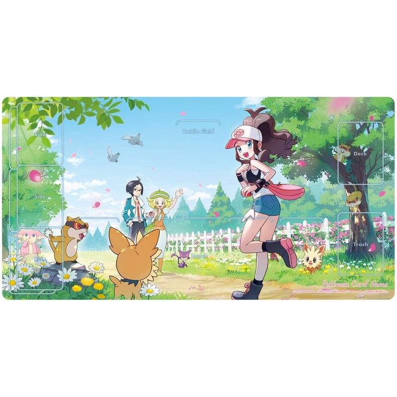 Rubber Playmat Hilda - Pokmon Card Gam