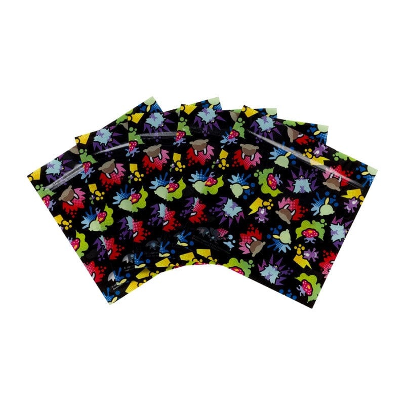 All Over Pattern Zipper Bags Set - Moudoku Kiken