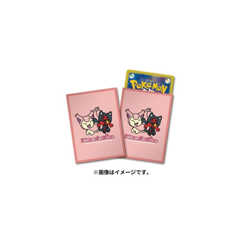 Card Sleeves Litten & Skitty Pokmon Card Game