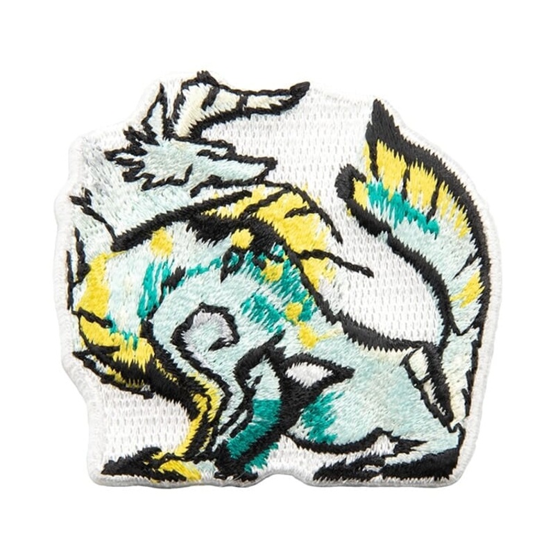 Zinogre Embroidery Sticker Patch Monster Hunter Rise