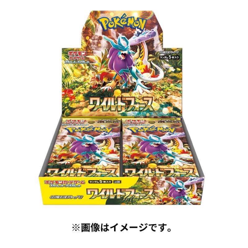 Booster Box Wild Force sv5K Scarlet & Violet Pokmon Card Game